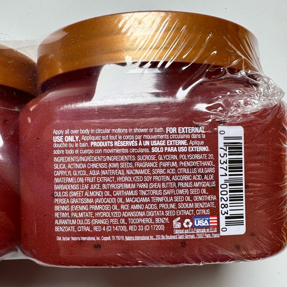 Watermelon Shea Sugar Scrub - tree hut 3 pack - Picture 3 of 3